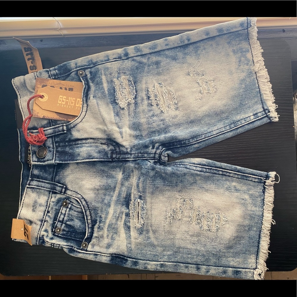 Toddler jean shorts